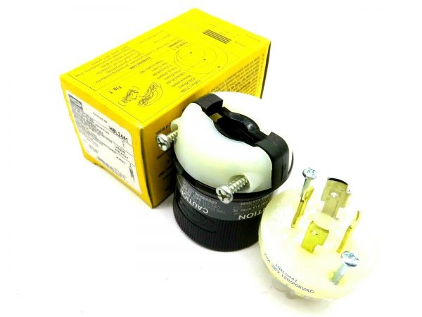 NEW HUBBELL HBL2441 PLUG 20AMP 4POLE 120/208VAC