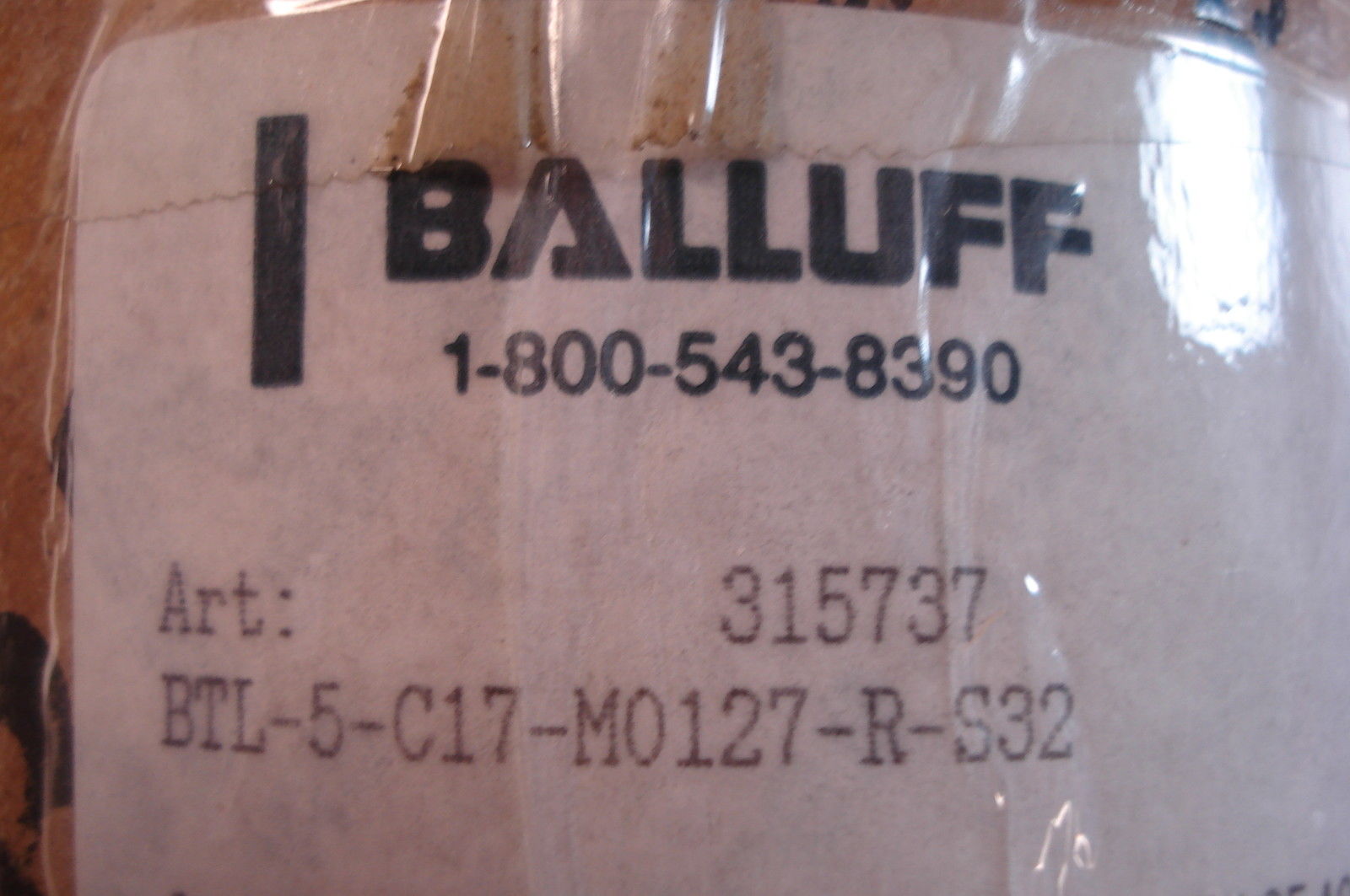 NEW IN BOX BALLUFF BTL-5-C17-M0127-R-S32 MICROPULSE BTL5C17M0127RS32