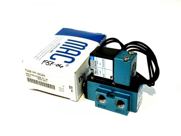 NEW MAC VALVES 912B-PM-551BA SOLENOID VALVE 912BPM551BA