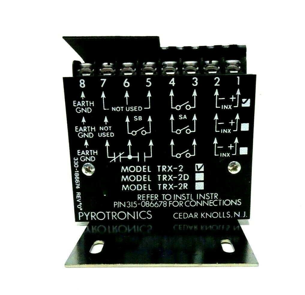 NEW PYROTRONICS 315-086678 INTERFACE MODULE TRX2 315086678 - SB ...
