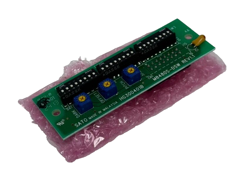 NEW SATO M8480S-DSW PRINTHEAD CONTROL BOARD HG300401B REV. 1.1