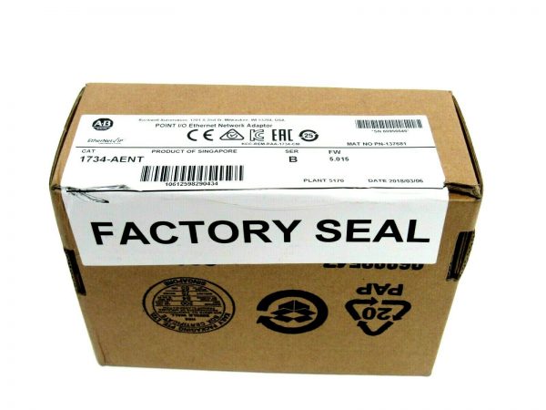 NEW SEALED ALLEN BRADLEY 1734-AENT ETHERNET MODULE SER B 1734AENT - Image 3
