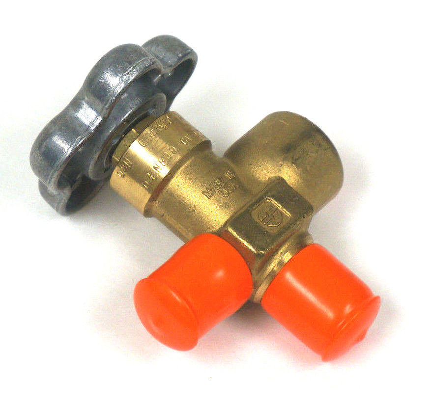 Sherwood CGA580 Cylinder Valve – 3/4" NGT, 3775 Psi, Manual Operation, USA