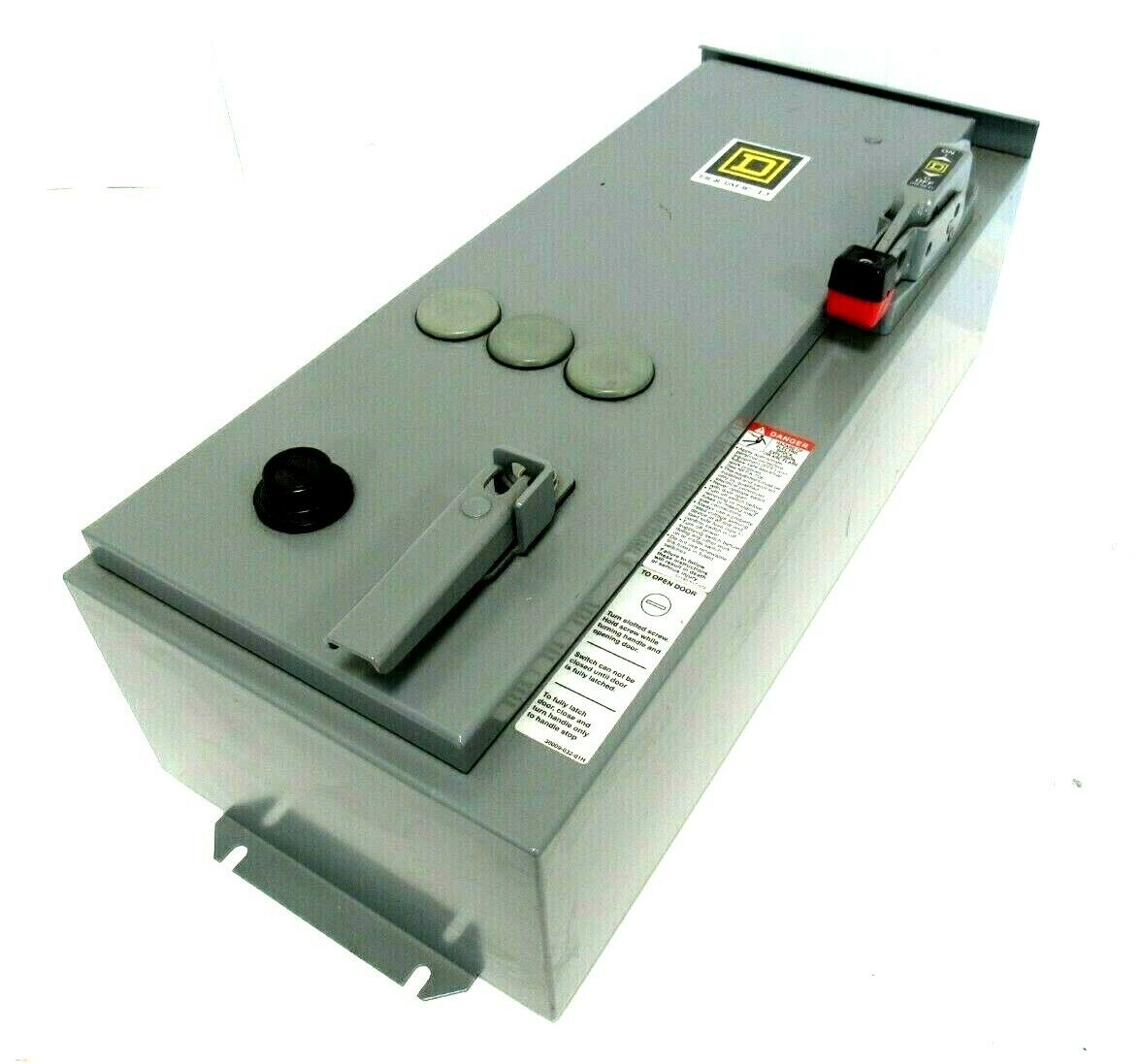 NEW SQUARE D 8538SCA22V80FF4H20T COMBO STARTER 30A SER.D 8536SCO3H20S