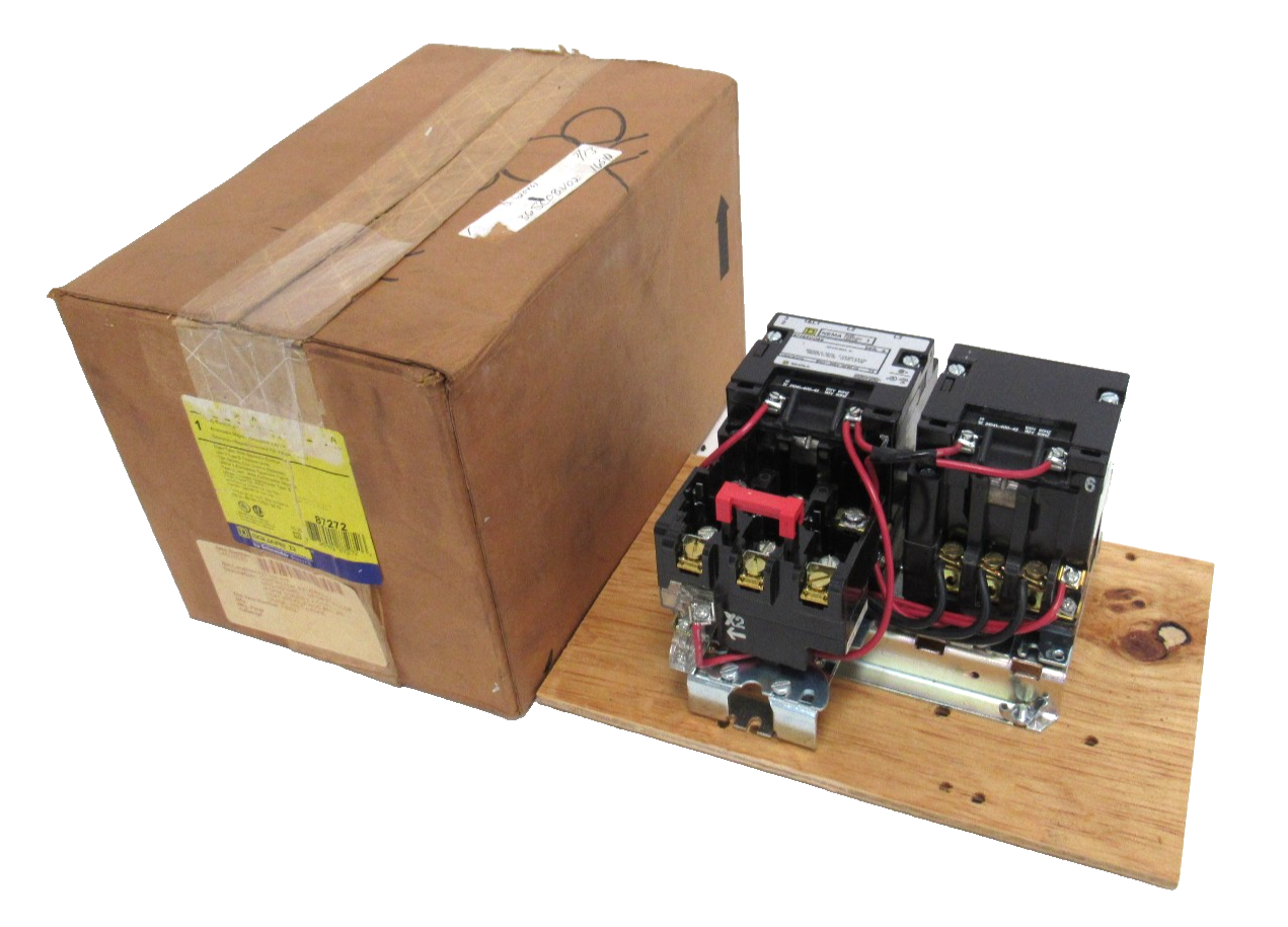 NEW SQUARE D 8736SCO8V02S REVERSING STARTER SIZE 1 SER.A 87272 - SB ...