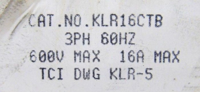 NEW TRANS COIL KLR16CTB THREE PHASE LINE REACTOR - Image 5