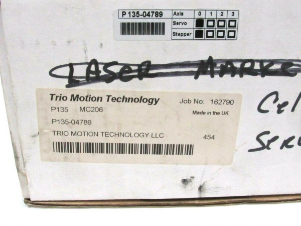 NEW TRIO MOTION P135 MC206 P135-04789 MOTION COORDINATOR P135MC206 P13504789 - Image 3