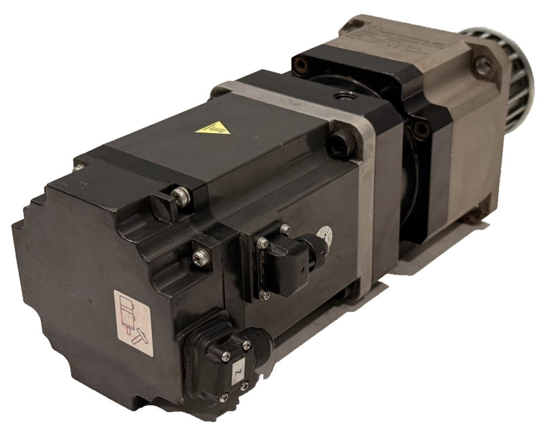 USED MITSUBISHI HG-KR73 SERVO MOTOR 3000RPM W/ APEX DYNAMICS AB090-S1-P2 GEARBOX - Image 3