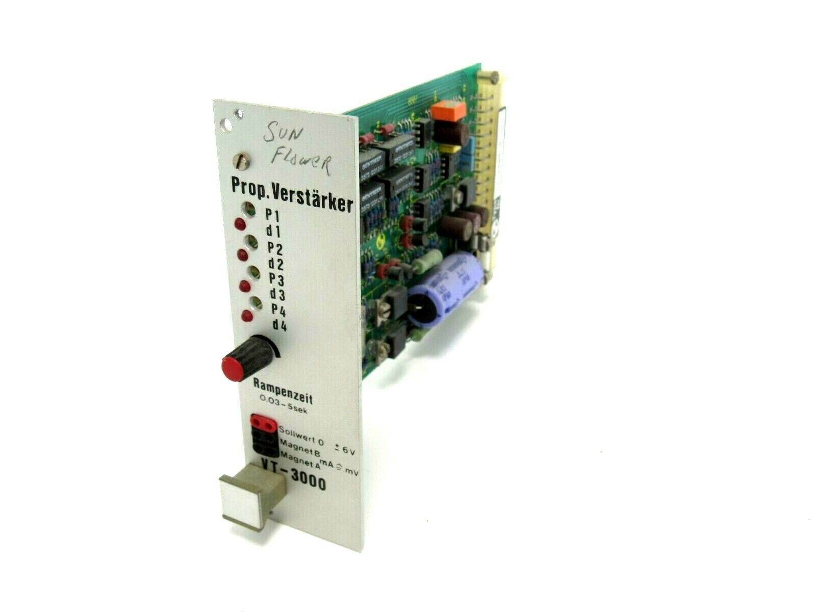 USED REXROTH VT-3000-S-33 AMPLIFIER CARD VT3000S33 VT-3000 - SB ...