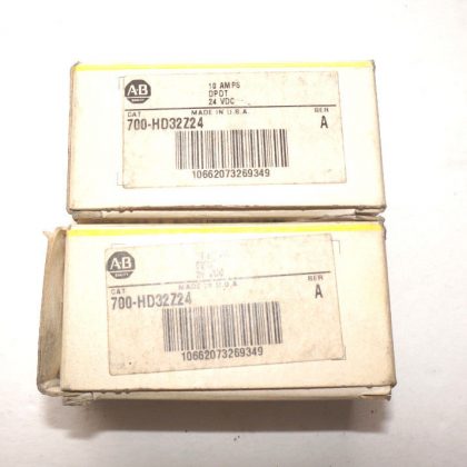 2 NEW ALLEN BRADLEY 700-HD32Z24 RELAY 700HD32Z24