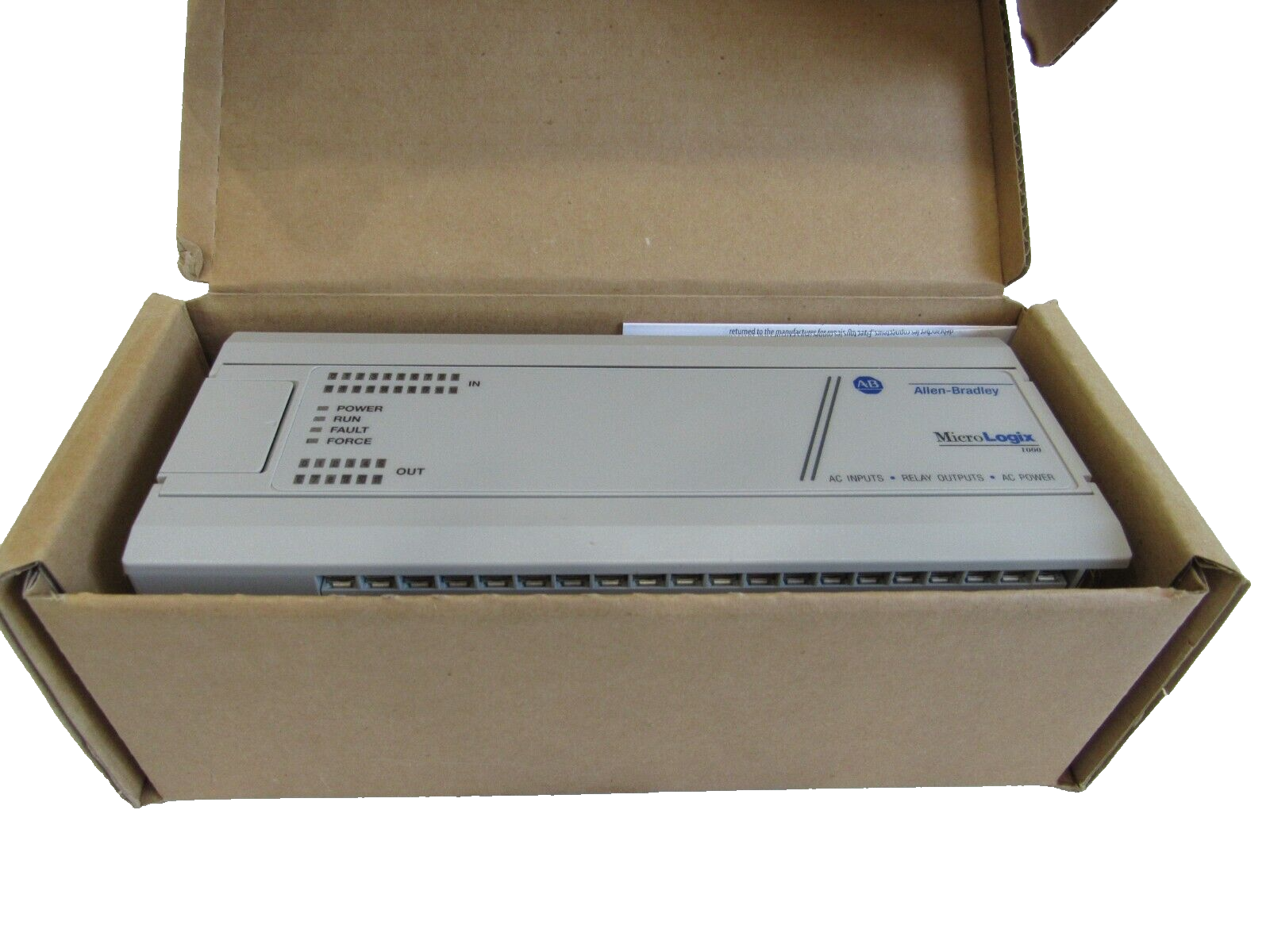 ALLEN BRADLEY 1761-L32AWA 32 POINT CONTROLLER MODULE 1761L32AWA NEW, SURPLUS - Image 4