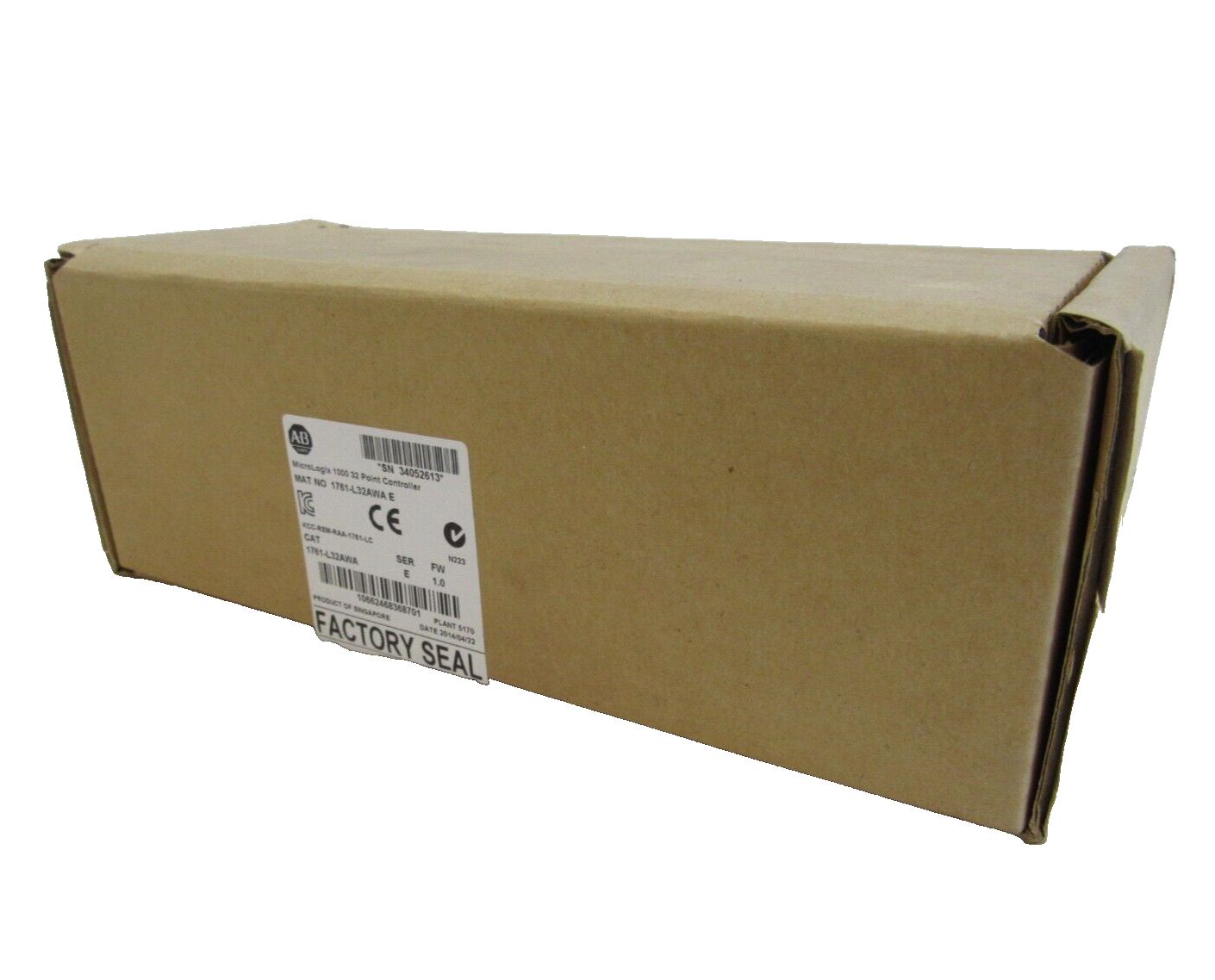 ALLEN BRADLEY 1761-L32AWA 32 POINT CONTROLLER MODULE 1761L32AWA NEW, SURPLUS
