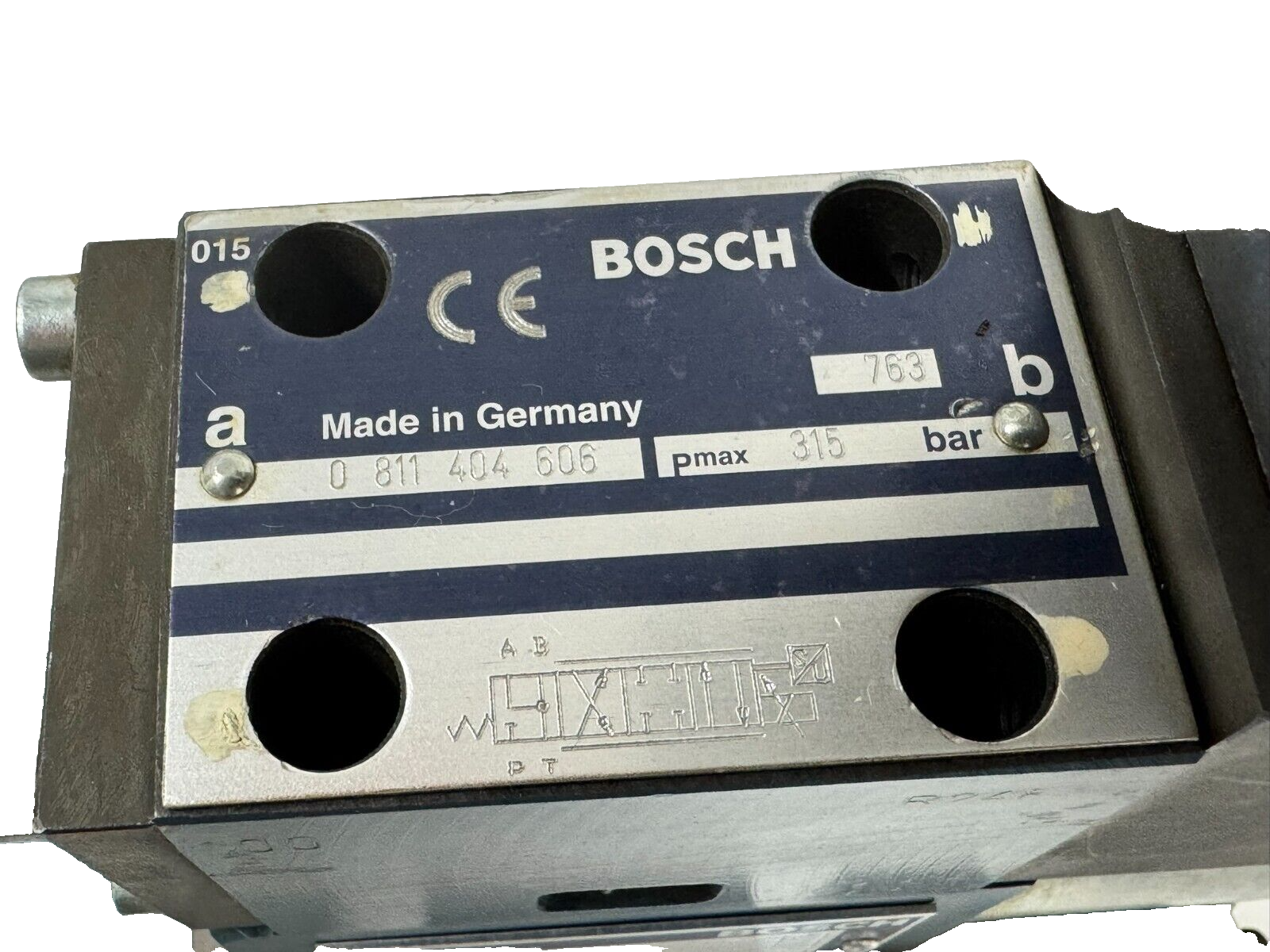 BOSCH 0811404606 CONTROL VALVE W/ 0811004103 & 0811404708 VALVES REFURBISHED - Image 4