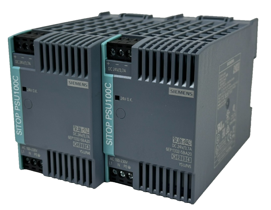 LOT OF 2 NEW SIEMENS 6EP1332-5BA20 SITOP PSU100C POWER SUPPLIES - Image 3