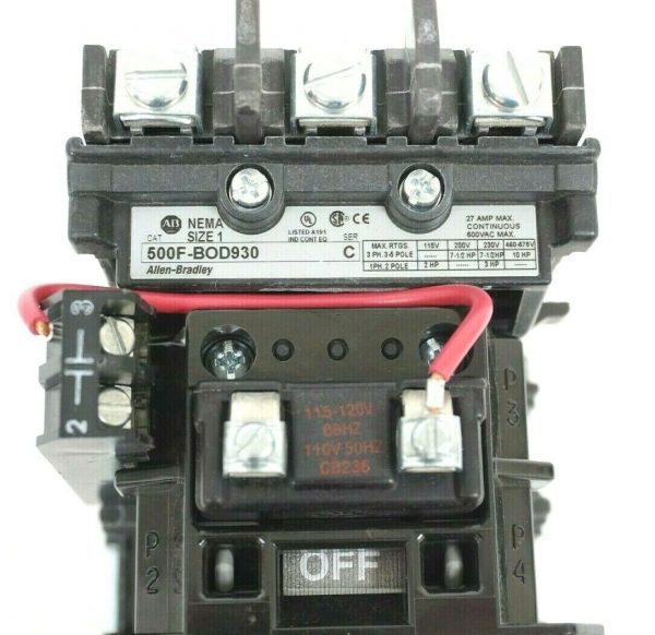 NEW ALLEN BRADLEY 500F-BOD930 120V CONTACTOR 500FBOD930 - Image 5