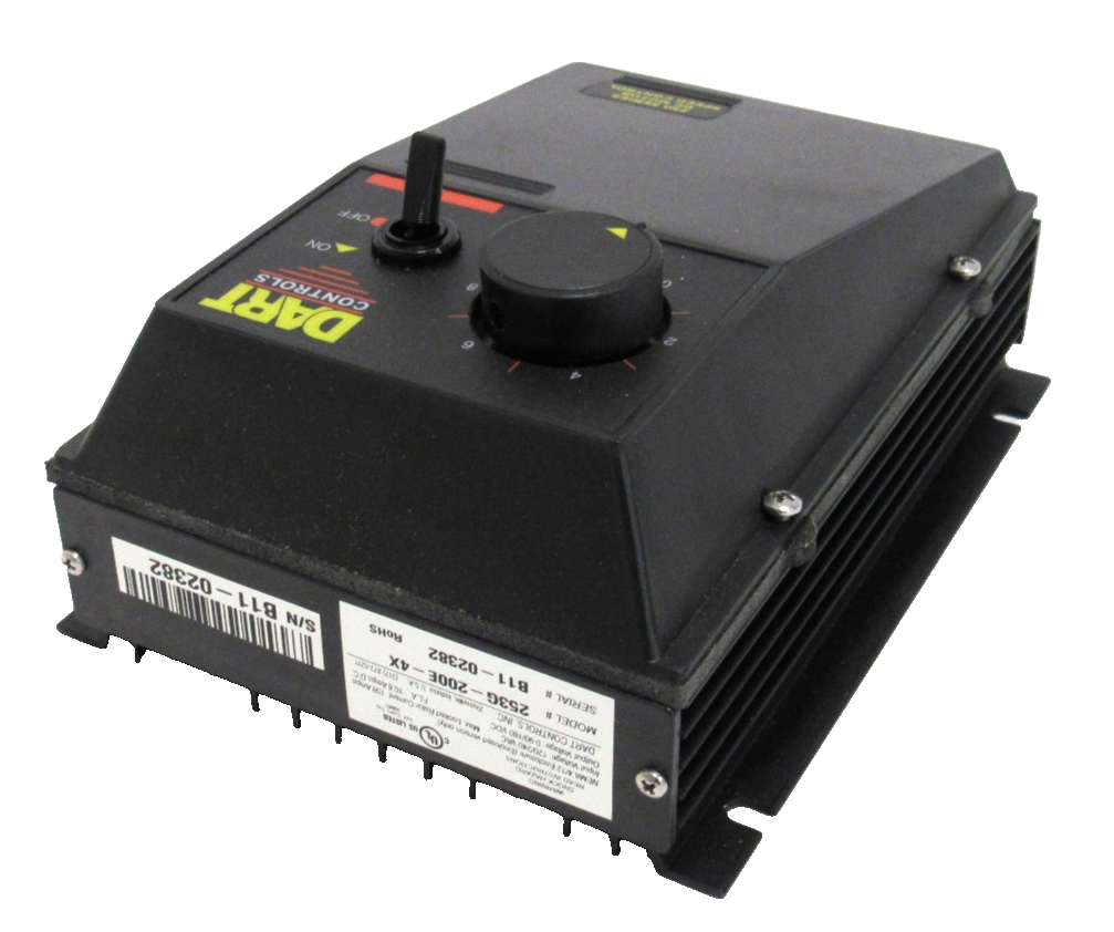 NEW DART CONTROLS 253G-200E-4X SPEED CONTROLLER 253G200E4X - Image 4