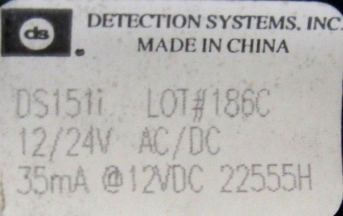 NEW DETECTION SYSTEMS DS-151I MOTION DETECTOR DS151I - Image 4