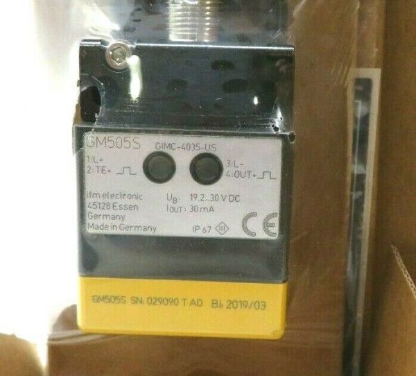 NEW IFM GIMC-4035-US-GM505S INDUCTIVE SENSOR GIMC-4035-US-GM505S - Image 3
