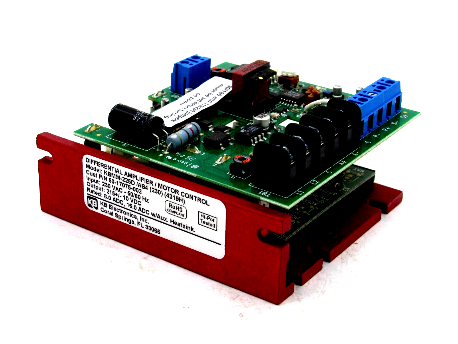 NEW KB ELECTRONICS KBMM-225D MOTOR CONTROL KBMM225D