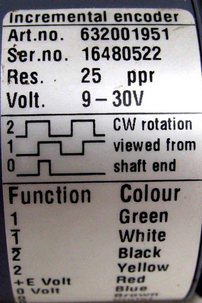 NEW LEINE & LINDE 632001951 INCREMENTAL ENCODER - Image 4