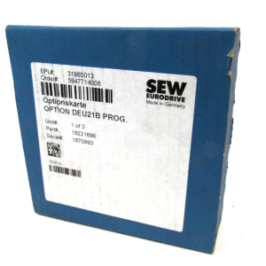 NEW SEW EURODRIVE DEU21B OPTION CARD
