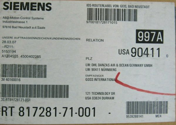 NEW SIEMENS 1PH7137-2EG02-0BJ6 SPINDLE MOTOR 1PH71372EG020BJ6 - Image 6