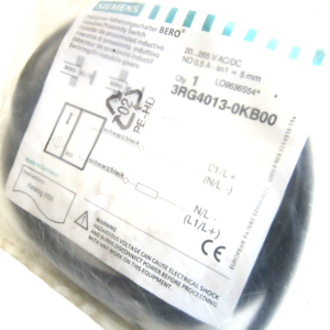 NEW SIEMENS 3RG4013-0KB00 INDUCTIVE PROXIMITY SWITCH 3RG40130KB00