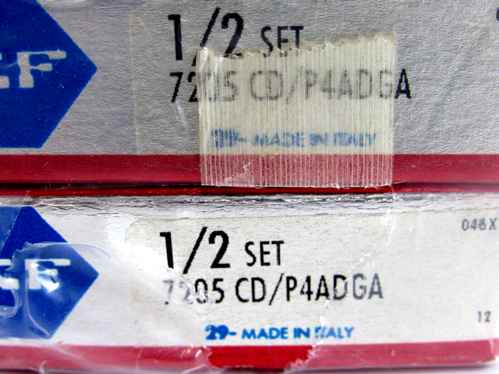 NEW SKF 7205 CD/P4ADGA BEARING 7205CDP4ADGA SEALED SET - Image 4