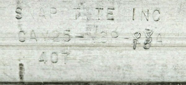 NEW SNAP TITE INC. CAV25-N6P-15A PILOT OPERATED CHECK VALVE CAV25NSP15A - Image 4