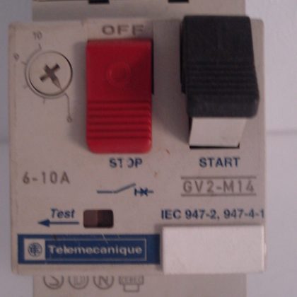 USED TELEMECANIQUE GV2 M14 BREAKER