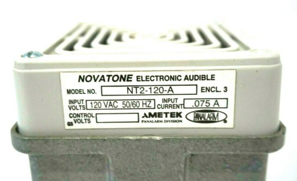 USED AMETEK NT2-120-A ELECTRONIC AUDIBLE NT2120A - Image 3