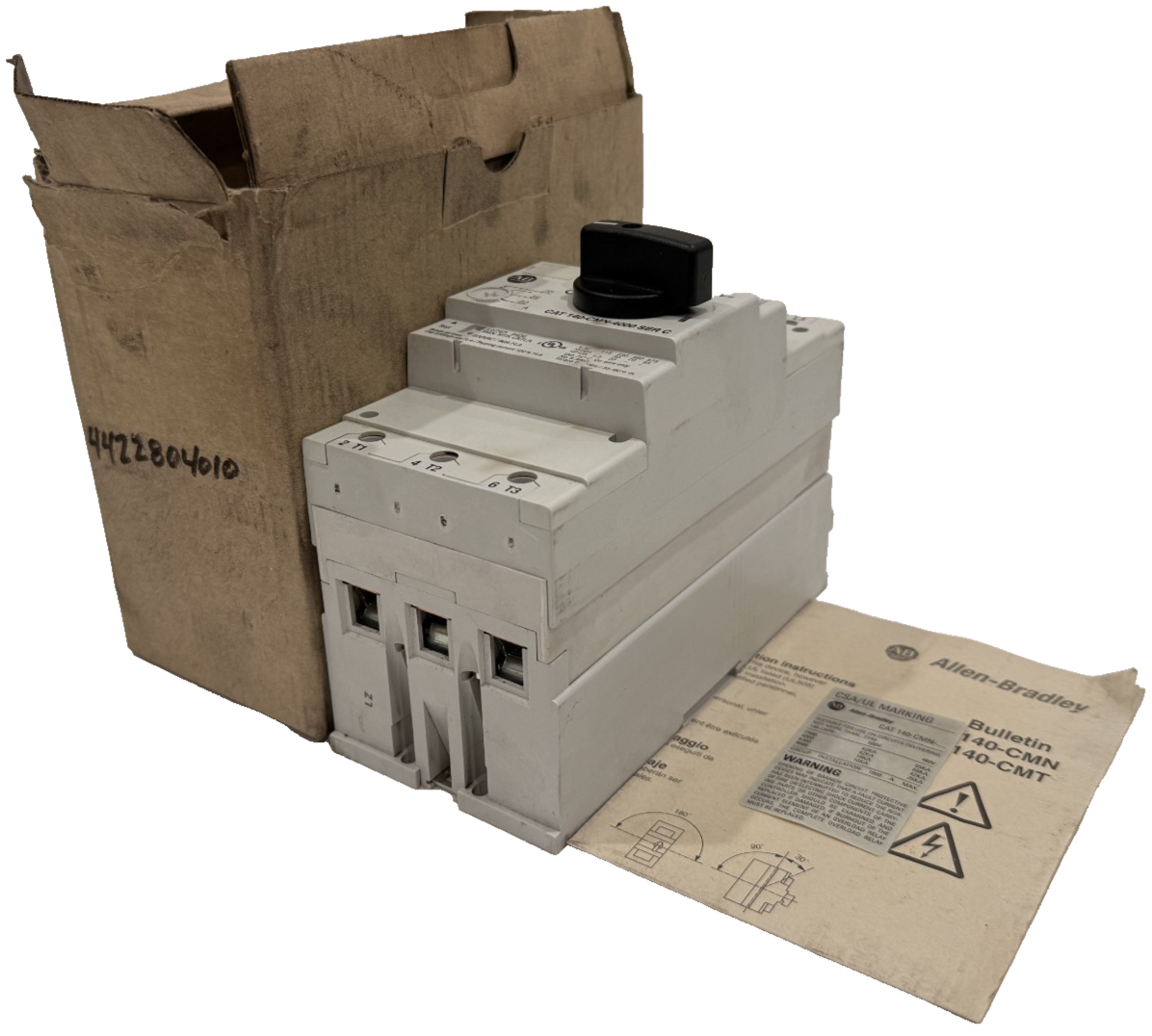 ALLEN BRADLEY 140-CMN-4000 SER. C CIRCUIT BREAKER 140CMN4000 NEW, SURPLUS