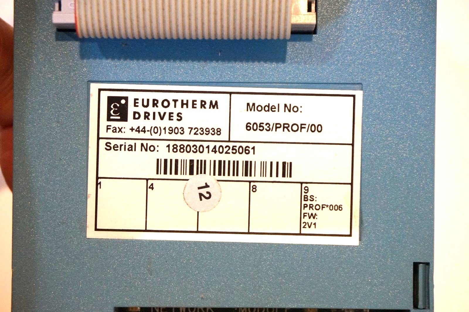 EUROTHERM DRIVES 6053-PROF-00 COMMUNICATION MODULE 6053PROF00 - Image 3