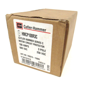 NEW CUTLER HAMMER HMCP100R3C CIRCUIT BREAKER 3 POLE 100A