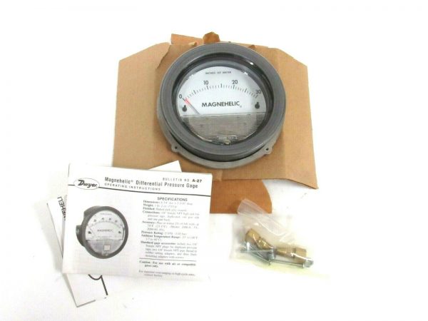 NEW DWYER 2030-MP W03Q MAGNEHELIC PRESSURE GAUGE 2030MP - Image 5