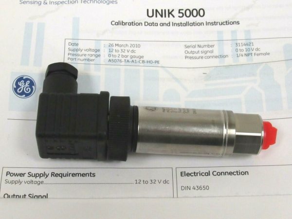 NEW GE UNIK 5000 PMP5076-TA-A1-CB-HO-PE PRESSURE SENSOR PMP5076TAA1CBHOPE - Image 7