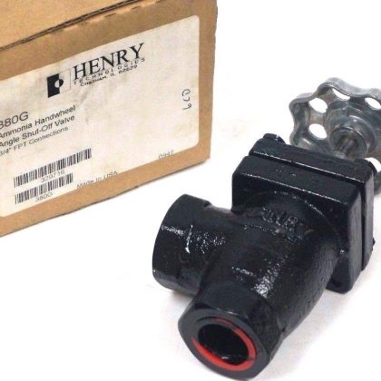 NEW HENRY TECHNOLOGIES 380G AMMONIA HANDWHEEL 3/4'' FPT