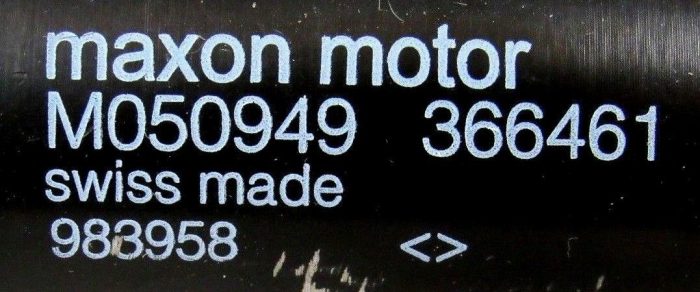 NEW MAXON MOTOR M050949-366461 MOTOR 983958 M050949366461 5166518=366461 - Image 5
