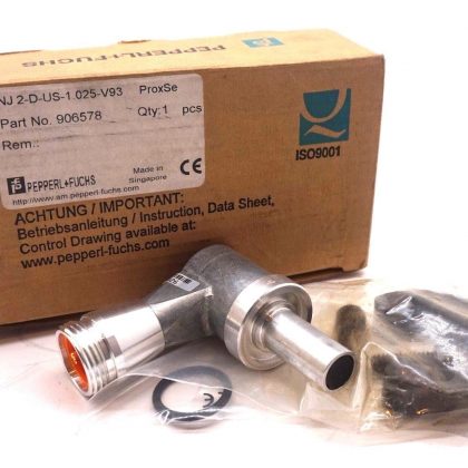 NEW PEPPERL & FUCHS NJ2-D-US-1.025-V93 PROXIMITY SWITCH 906578 NJ2DUS1025V93