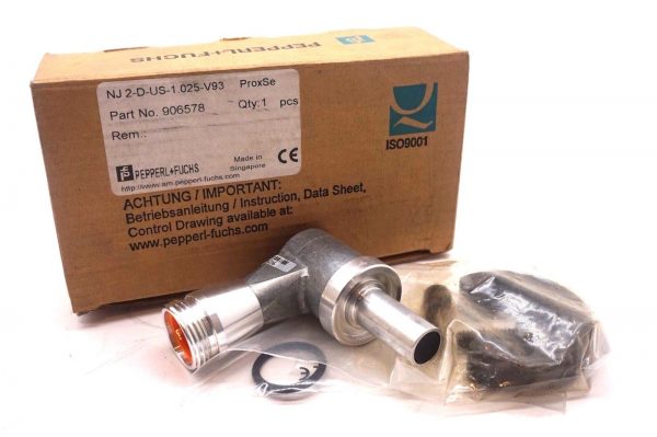 NEW PEPPERL & FUCHS NJ2-D-US-1.025-V93 PROXIMITY SWITCH 906578 NJ2DUS1025V93