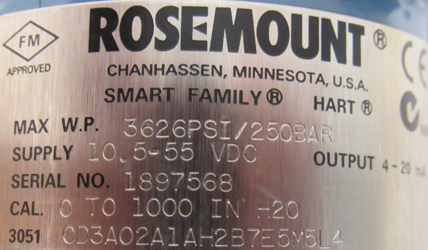 NEW ROSEMOUNT 3051CD3A02A1AH2B7E5M5L4 PRESSURE TRANSMITTER - Image 4