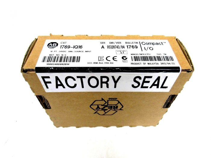 NEW SEALED ALLEN BRADLEY 1769-IQ16 INPUT MODULE SERIES A 1769IQ16 - Image 3