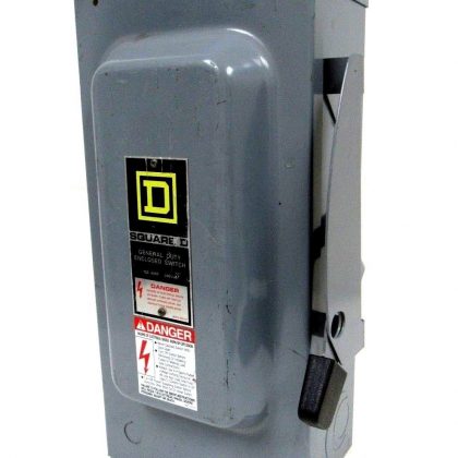 NEW SQUARE D D223NRB SAFETY SWITCH 100A