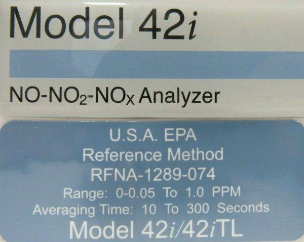 NEW THERMO SCIENTIFIC 42I NO-NO2-NOX ANALYZER 42I-ANMADAA S/N 1151110010 - Image 6