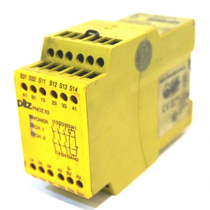 PILZ PNOZ-X3-120VAC-24VDC-3N/O-1N/C-1SO SAFETY RELAY PNOZX3120VDC3NO1NC1SO