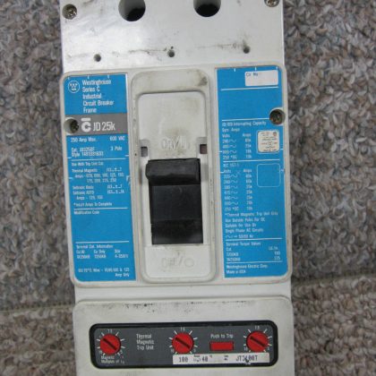 USED WESTINGHOUSE JD3250F CIRCUIT BREAKER