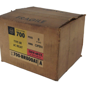 ALLEN BRADLEY 700-BR800A1 AC RELAY 120V-60CY SERIES A NEW, SURPLUS