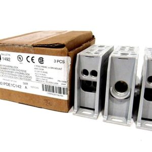 LOT OF 3 NEW ALLEN BRADLEY 1492-PDE1C142 POWER BLOCK SER.A 1492PDE1C142