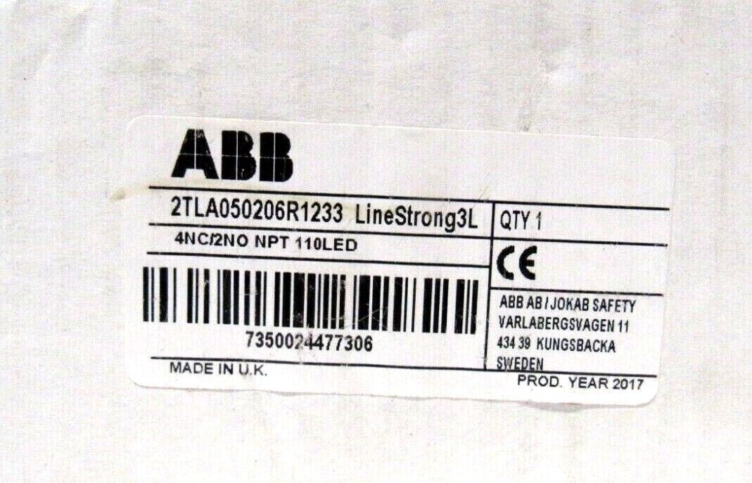 NEW ABB 2TLA050206R1233 LINESTRONG 3L SAFETY STOP SWITCH - Image 4