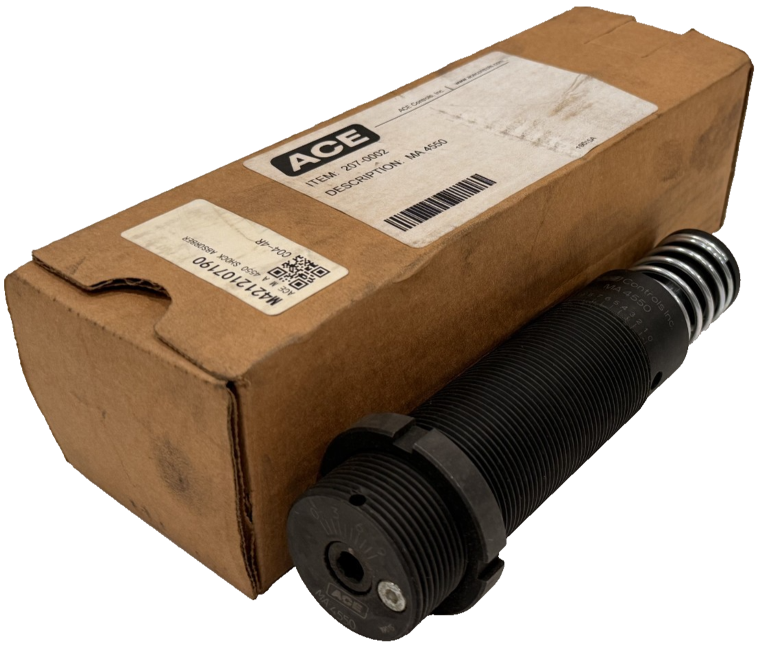 NEW ACE CONTROLS MA4550 INDUSTRIAL SHOCK ABSORBER 207-0002